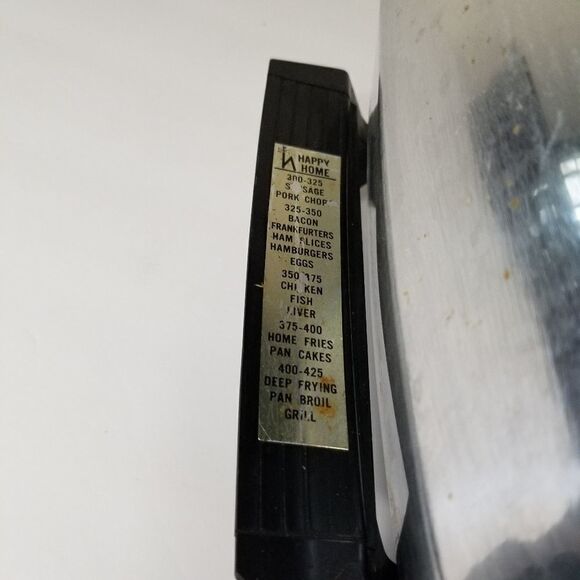 Woolworth co electric skillet model sk/2 1100 watt - Picture 3 of 9